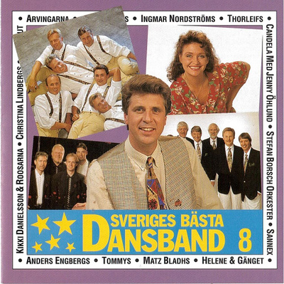 Sveriges Bästa Dansband - 1995 - Vol.8 - CD
