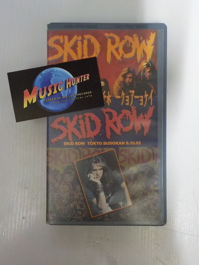 SKID ROW - TOKYO BUDOKAN 8. 10. 92 VHS