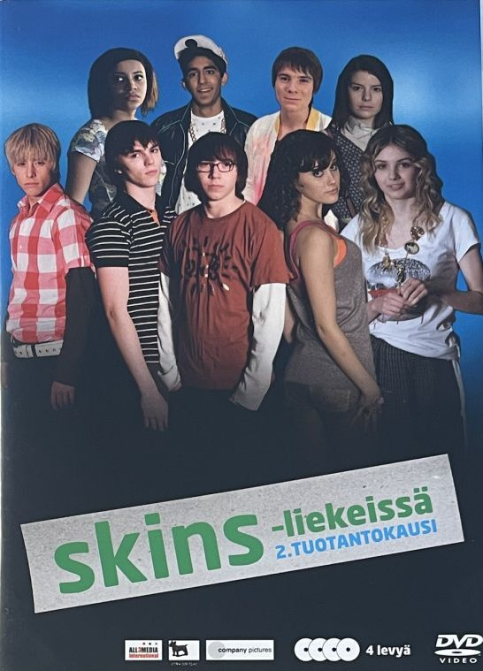 Skins - Liekeissä -  Kausi 2  -  (4 DVD)