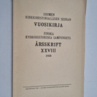 Suomen kirkkohistoriallisen seuran vuosikirja 1938 - pikkukuva 1