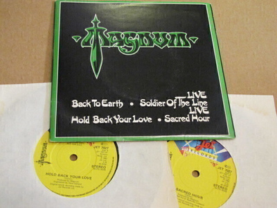 Magnum Back to earth 2 x 7 45 UK 1982 PROMO!