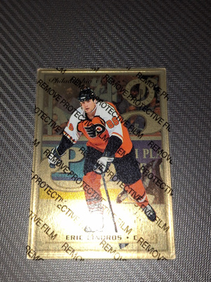 1996-97 Leaf Preferred Steel Gold Eric Lindros # 18