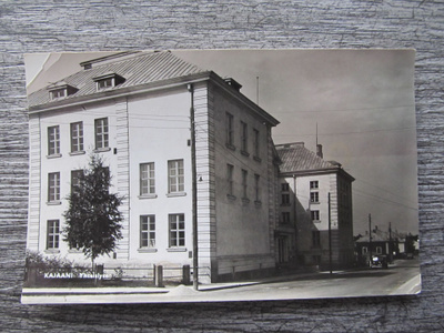 KAJAANI.....Yhteislyseo, vanha kortti.