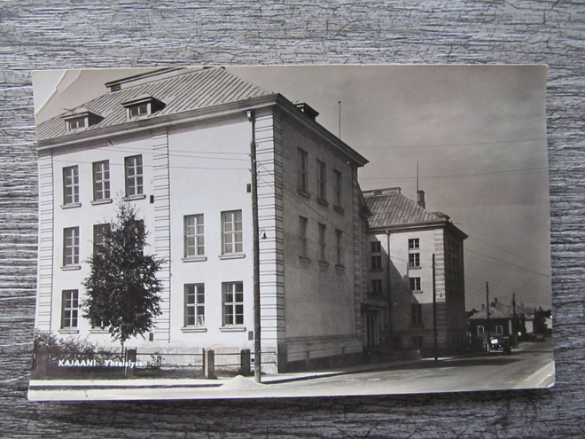 KAJAANI.....Yhteislyseo, vanha kortti.