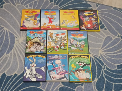 Tom & Jerry / Väiski Vemmelsääri DVD Paketti