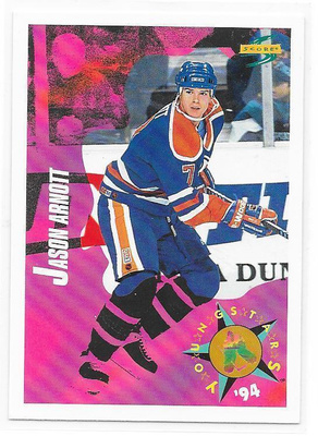 1994-95 Score Youngstars #254 Jason Arnott Edmonton Oilers