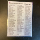 Xtreme Professional Karaoke Party Pack 6 DVD (UUSI) - pikkukuva 2