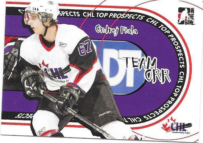2006 CHL Top Prospects #TO-09 Ondrej Fiala Tsekki