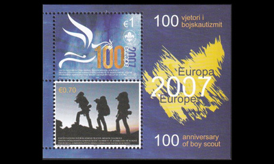 Kosovo 68-9BL6 ** Europa partio (2007)