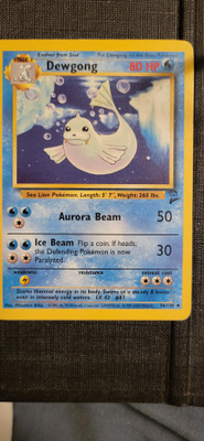 Dewgong #36 Base Set 2 Uncommon Pokemon CCG card