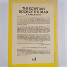 E. A. Budge : The Egyptian book of the dead - pikkukuva 2