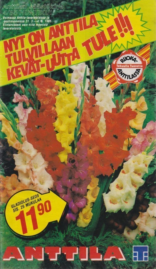 Anttilan säästökirja 4/85