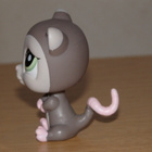 LITTLEST PET SHOP istuva PUSSIROTTA, OPOSSUMI #1015 - pikkukuva 2