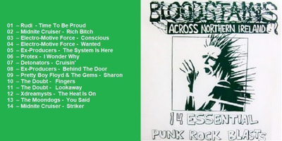 BLOODSTAINS ACROSS NORTHERN IRELAND 1978-1981 punk