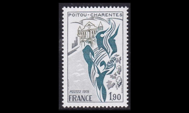 Ranska 1944 ** Poitou-Charentesin alue (1975)