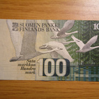 100 markkaa 1986 Litt. A - pikkukuva 2