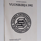 Antikvaarinen vuosikirja 1992 - pikkukuva 1