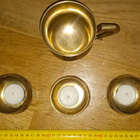 Vintage Intialainen Tuoppi & Kynttilänalunen 3kpl. - pikkukuva 2