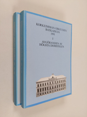 Korkeimman oikeuden ratkaisuja 1991 1-2