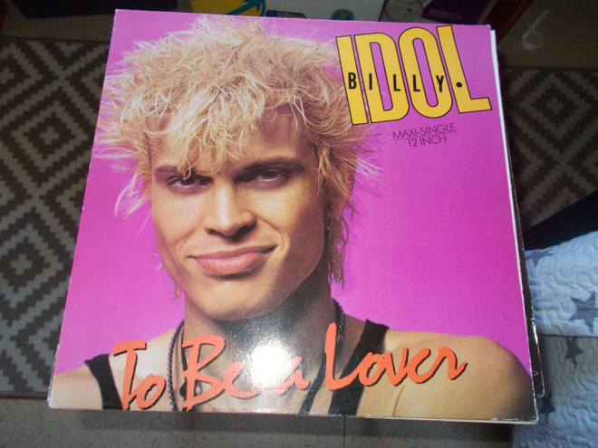 12" VINYYLI SINKKU BILLY IDOL ** TO BE A LOVER **