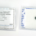 50/50 kaksiväri safiiri 2.69ct voimakas kontrasti lämpö +GIT - pikkukuva 4