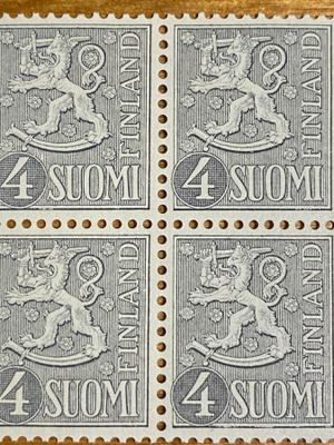 LEIJONAMALLI 1954 4MK NELIÖ**