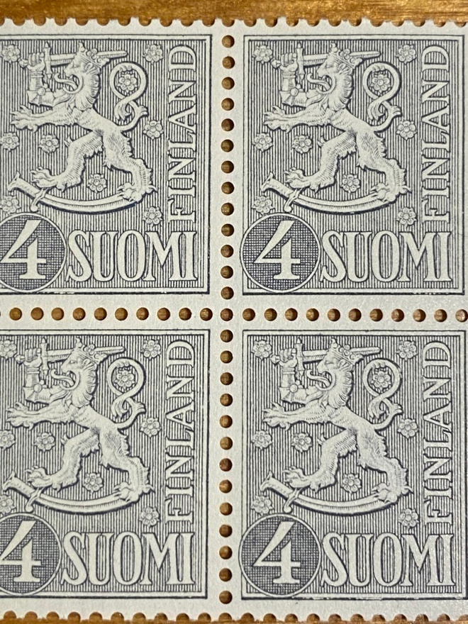LEIJONAMALLI 1954 4MK NELIÖ**