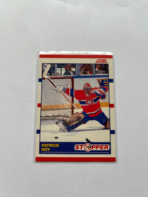 1990-91 Score Canadia Patrick Roy #344
