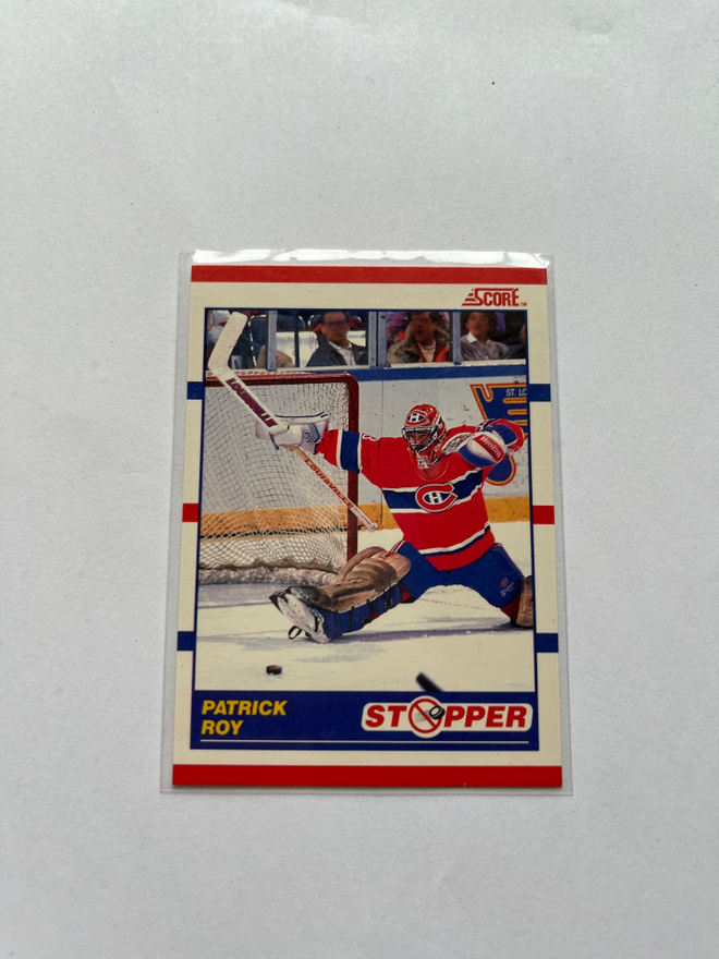 1990-91 Score Canadia Patrick Roy #344