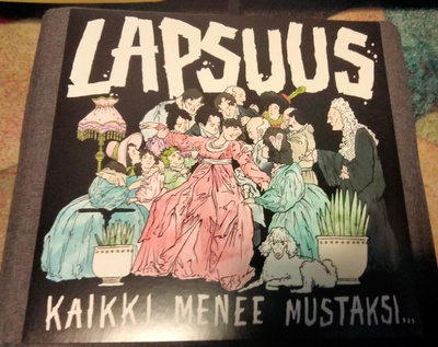 Lapsuus - Kaikki Menee Mustaksi... lp