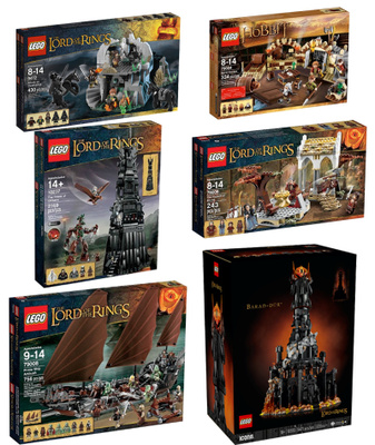 LEGO 79006 79007 79008 79010 79015 79016 79017 79018 40693