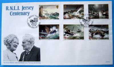 FDC-Jerseyn laivat