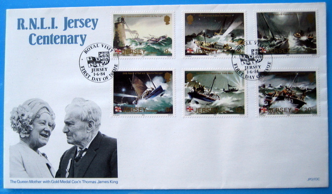 FDC-Jerseyn laivat