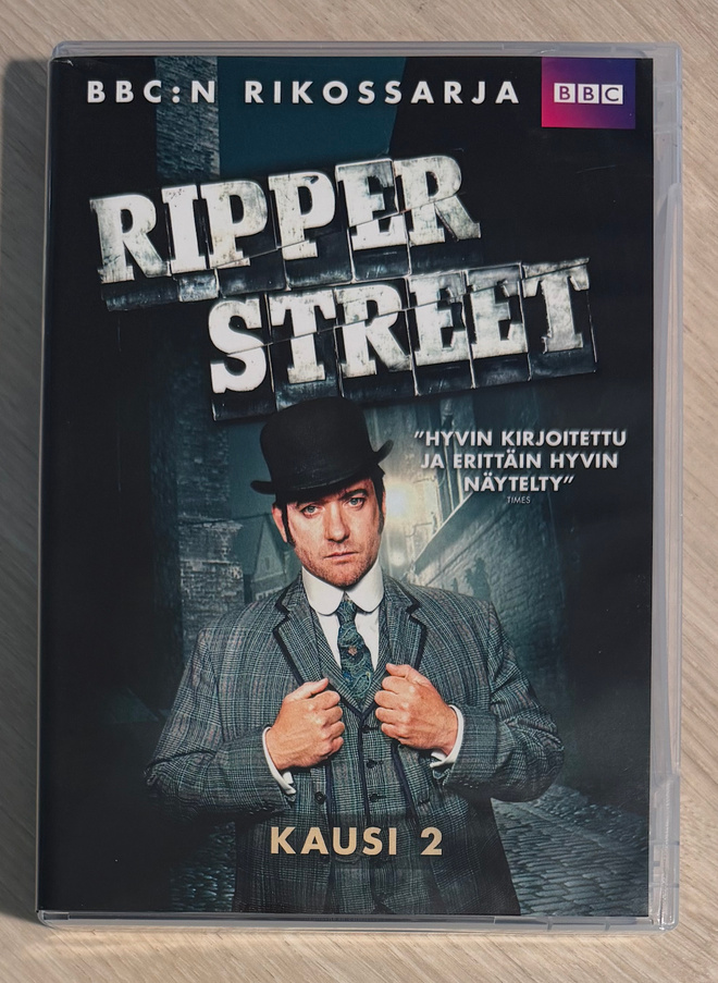 Ripper Street: Kausi 2 (3DVD) Matthew Macfadyen