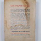 Kaarlo Erho : Rautaruukin mysteeri : jännitysromaani - pikkukuva 2