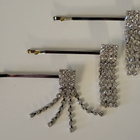 Glitter strassipinni hiuksiin, 3 kpl, uusia - pikkukuva 3