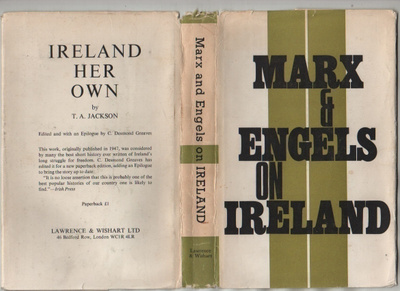 Marx and Engels On Ireland, Progress Press 1971, skp., K3