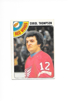 1978-79 OPC #57 Errol Thompson Detroit Red Wings