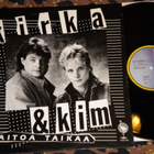 KIRKA & KIM LÖNNHOLM  - 12" SINGLE - 1986 EX - pikkukuva 2
