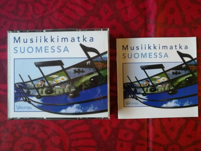 MUSIIKKIMATKA SUOMESSA-4CD, Valitut Palat,v. 2010 UUSI