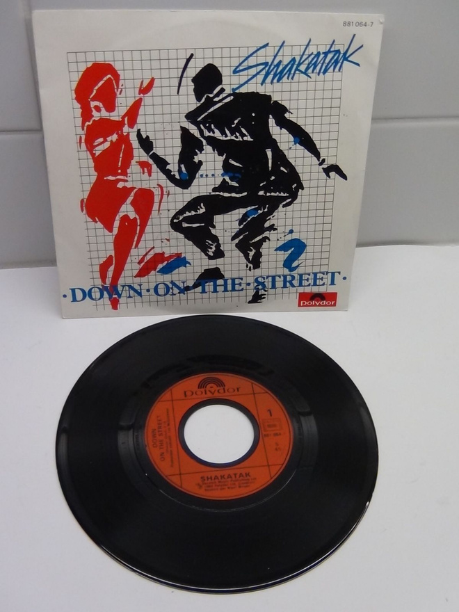 SHAKATAK 7´DOWN ON THE STREET, HOLDING ON