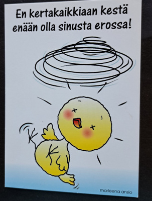 Ansio Marleena: tipu pyörii, uusi kortti
