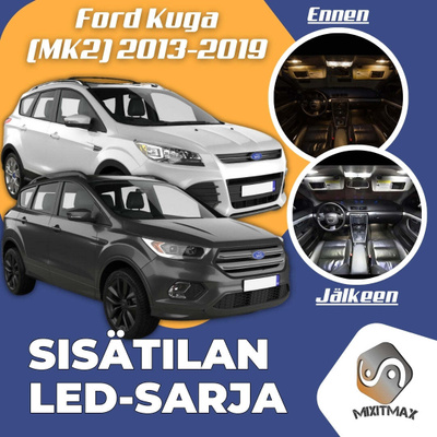 Ford Kuga (MK2) Sisätilan LED-sarja 8-osainen
