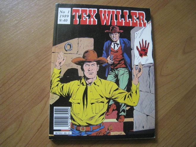 TEX WILLER N:o 1 1989  UUTTA VASTAAVA, lukematon
