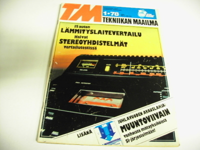 Tekniikan Maailma 1/1978