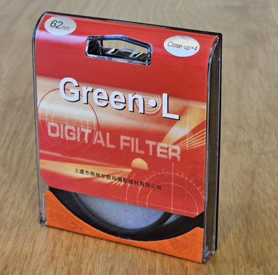 == GREEN-L 62mm Close-Up +4 -suodin