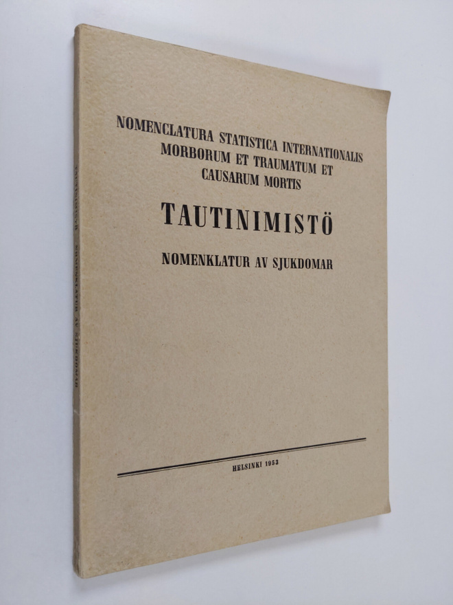 Tautinimistö : Nomenclatura statistica internationalis mo...