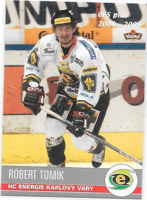 2004-05 OFS Plus #37 Robert Tomik Karlovy Vary ex- Pelicans