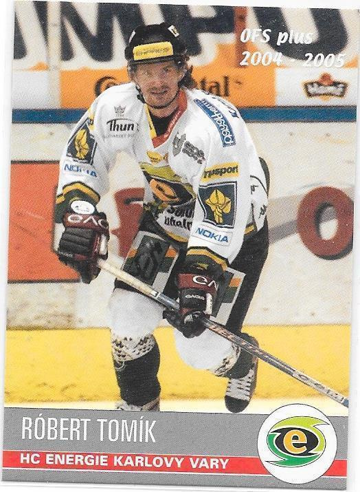 2004-05 OFS Plus #37 Robert Tomik Karlovy Vary ex- Pelicans