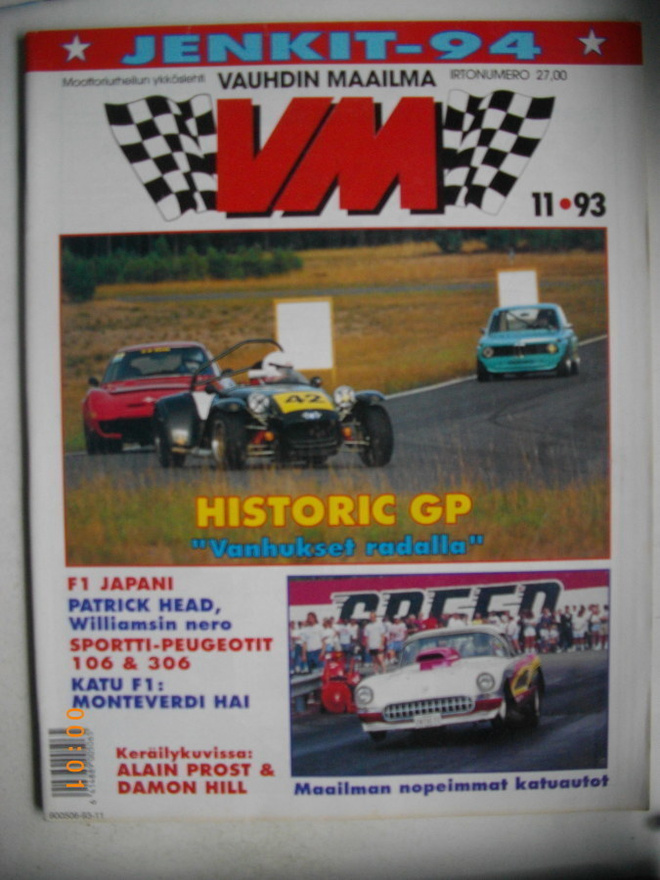 Vauhdin Maailma Nro 11/1993 (30.8)